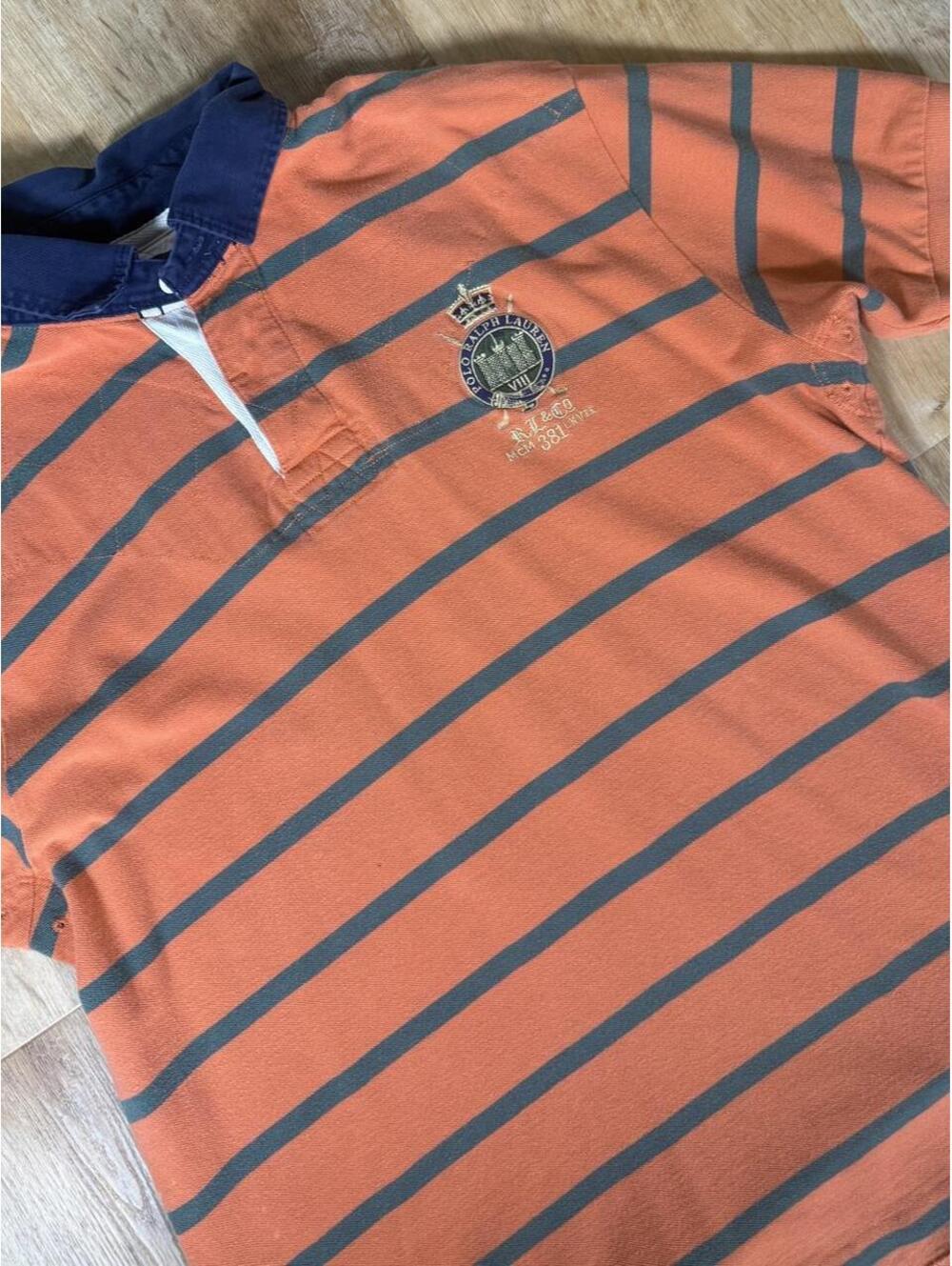 Y2K Polo Ralph Lauren Striped Polo Shirt – Size XL